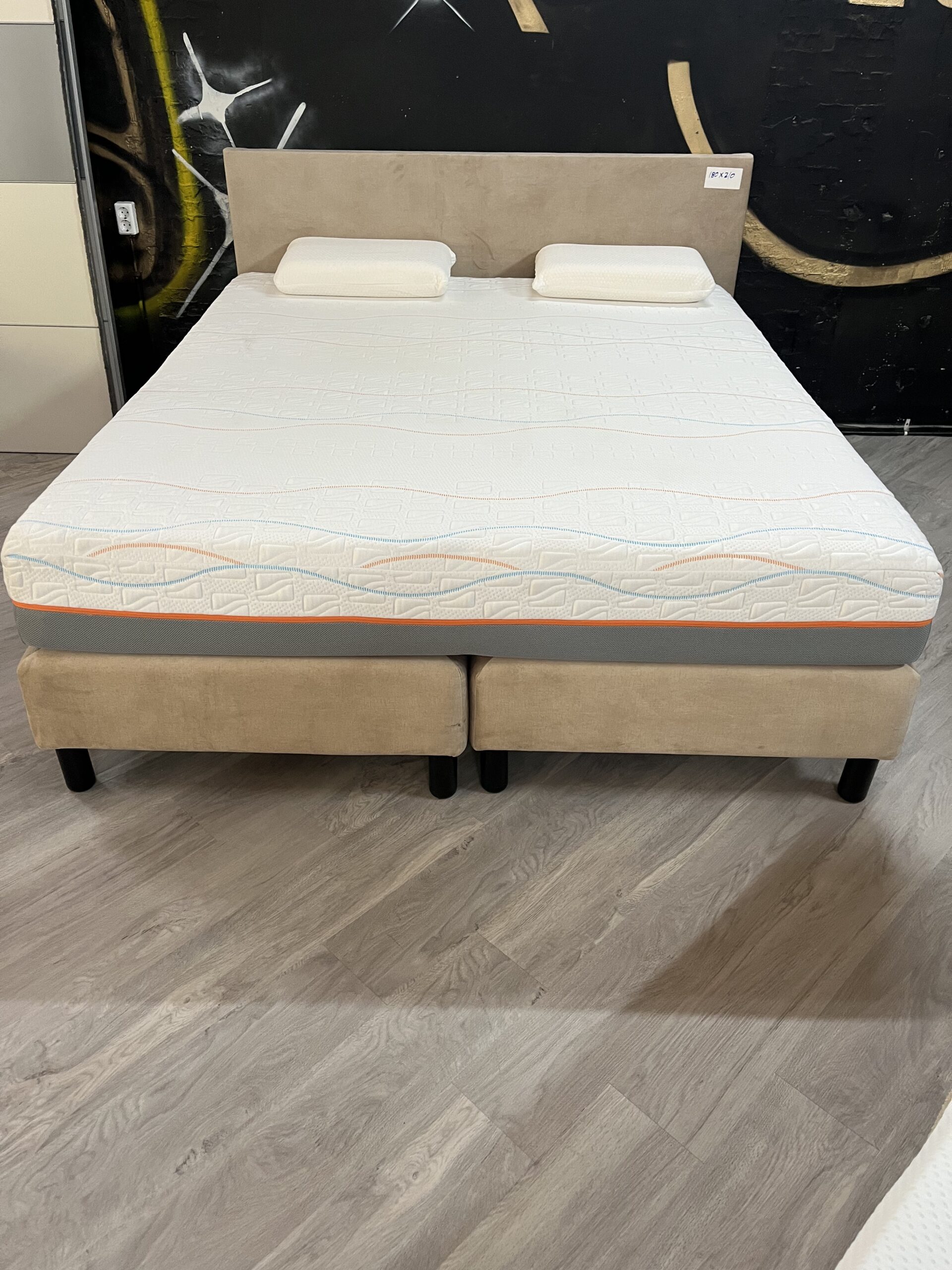 Nieuwste stof Boxspring 180X210 (Z10)